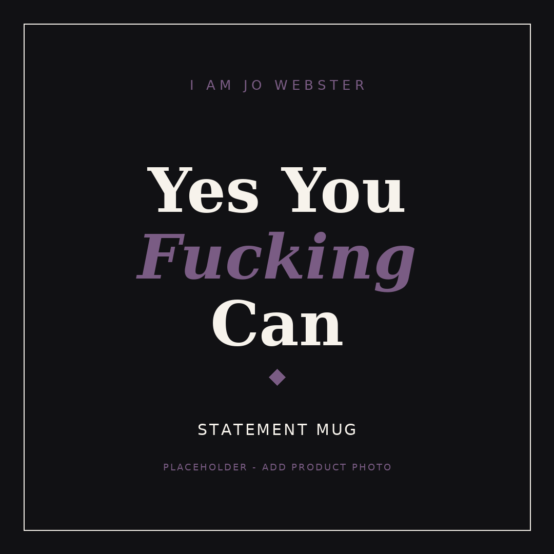 Statement mug