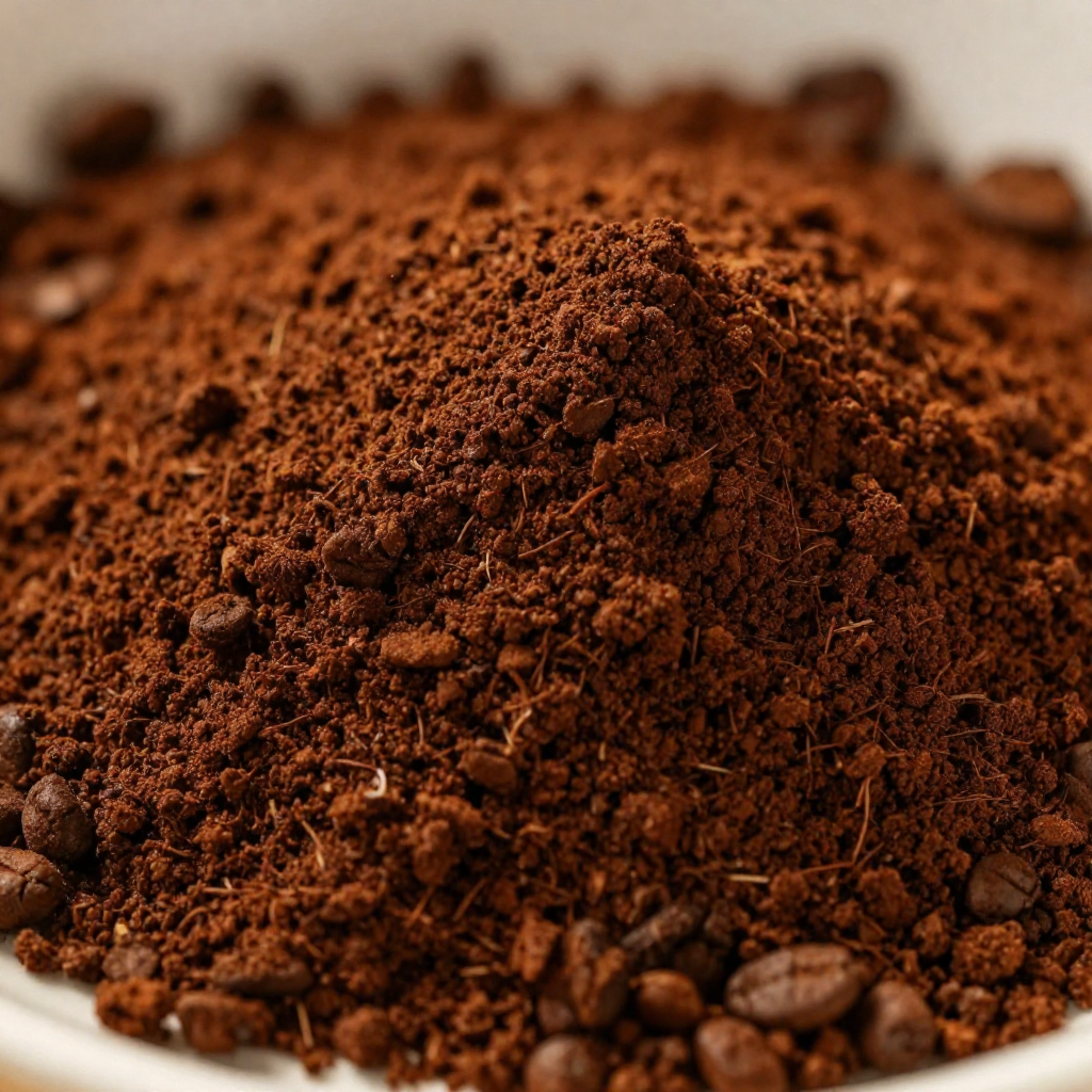 Fresh ground coffee