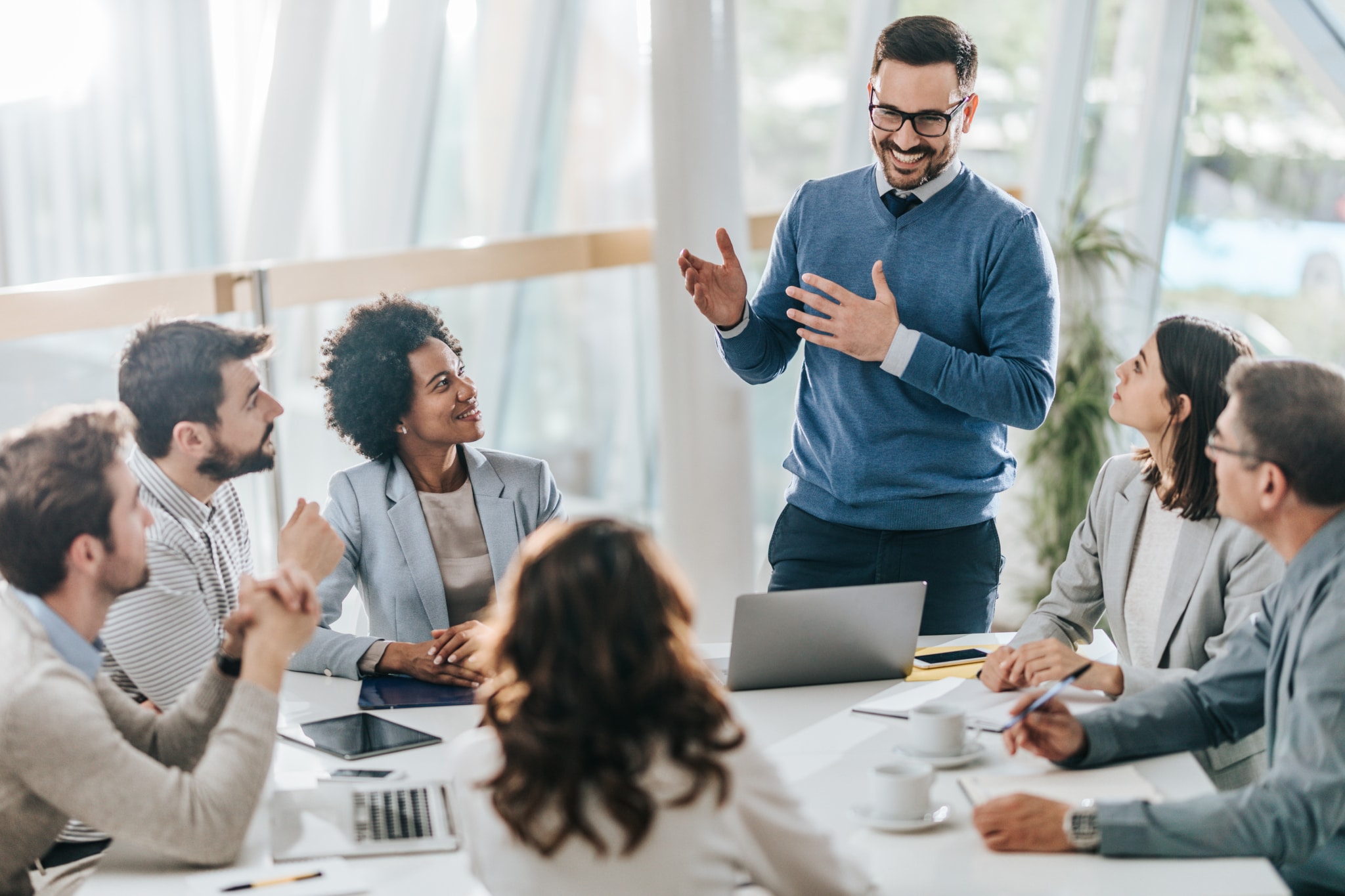 Business meeting — Executive Income Protection for Ltd Company Directors