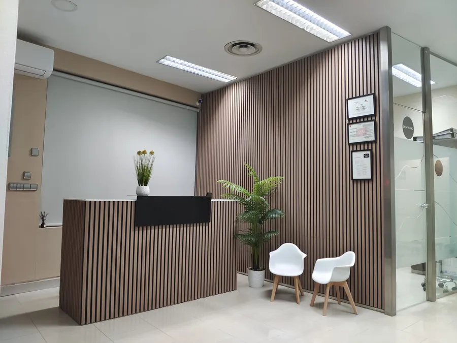 Mostrador de la recepción de My Dental