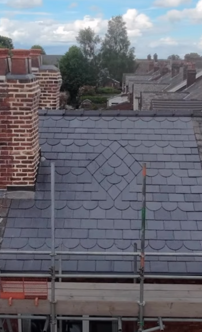 Roofing job completed