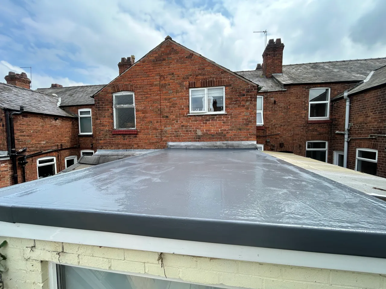 Roofing job completed