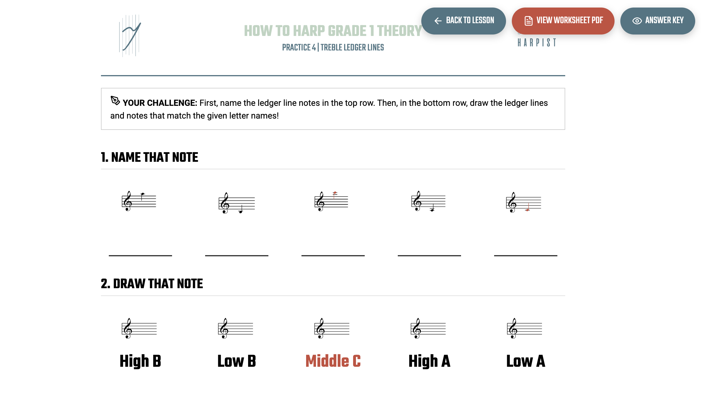 Printable Worksheet