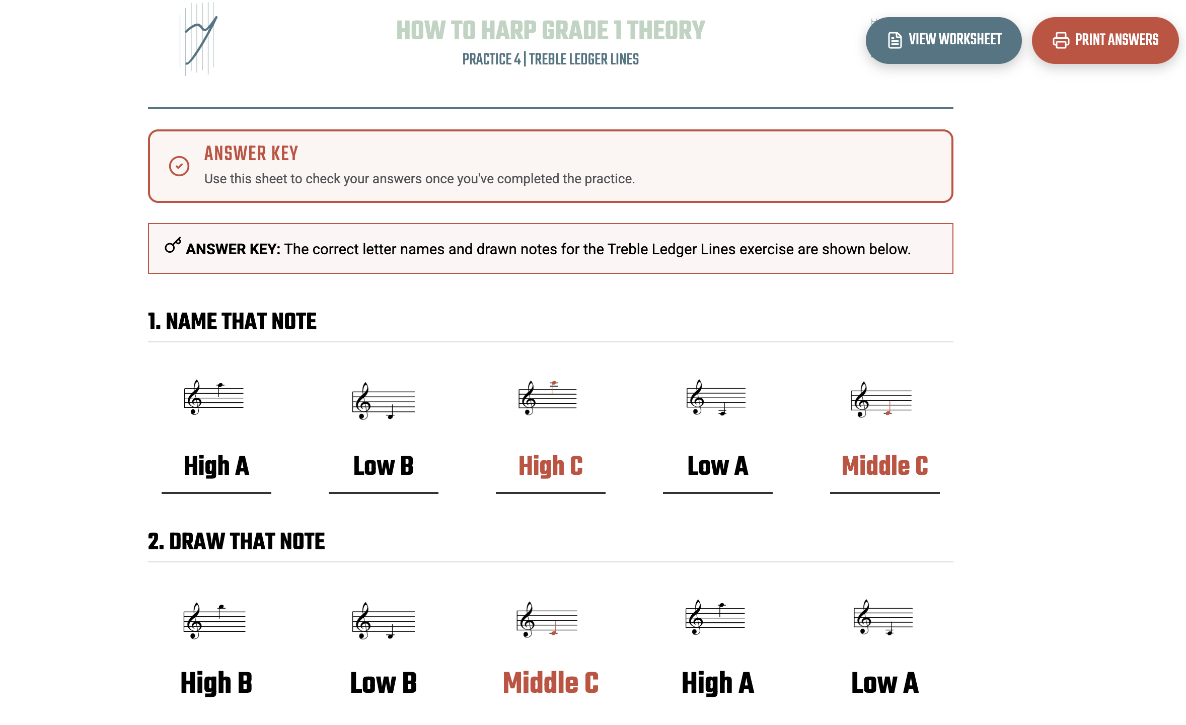 Answer Key