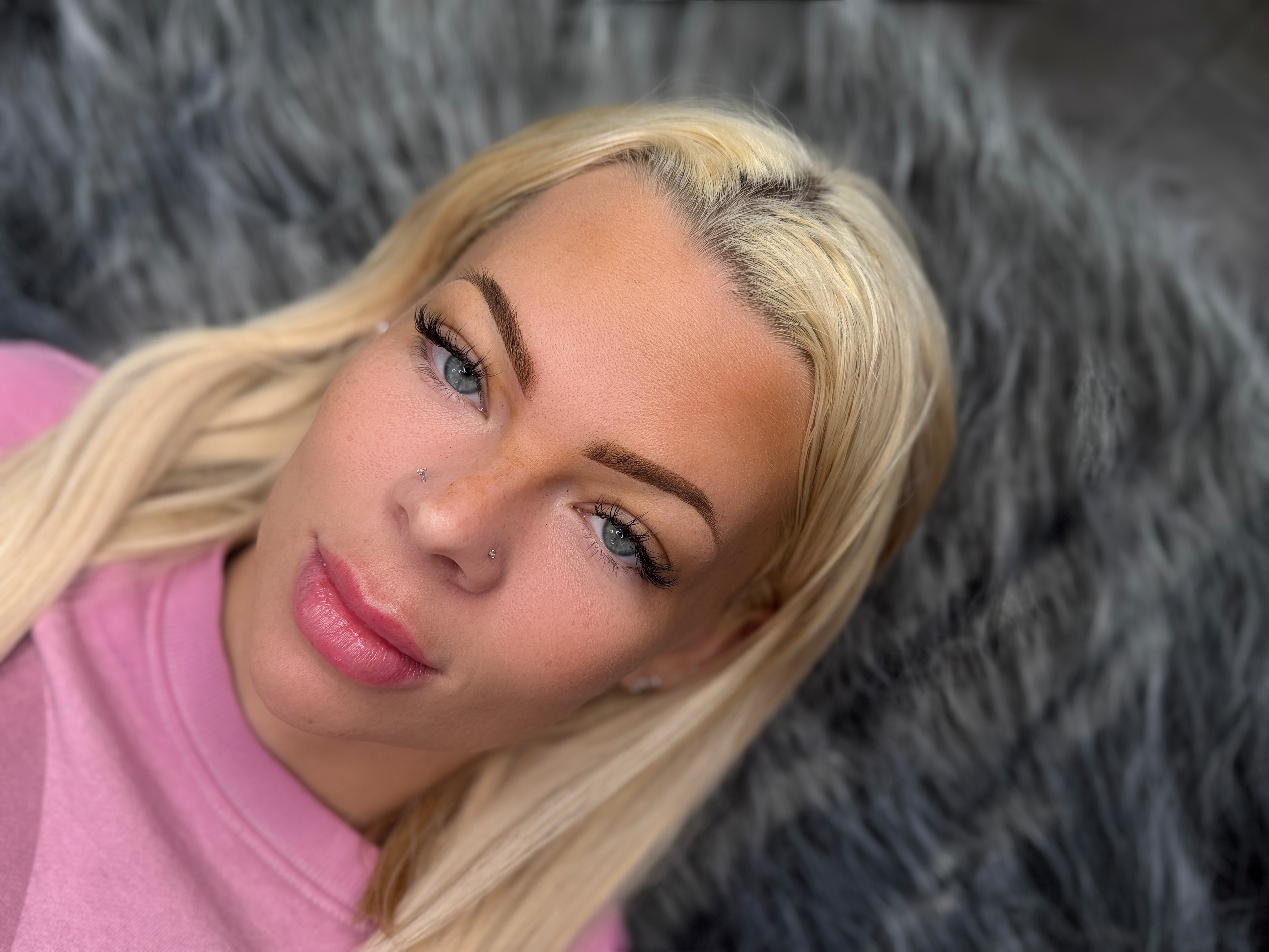 Brows healed result