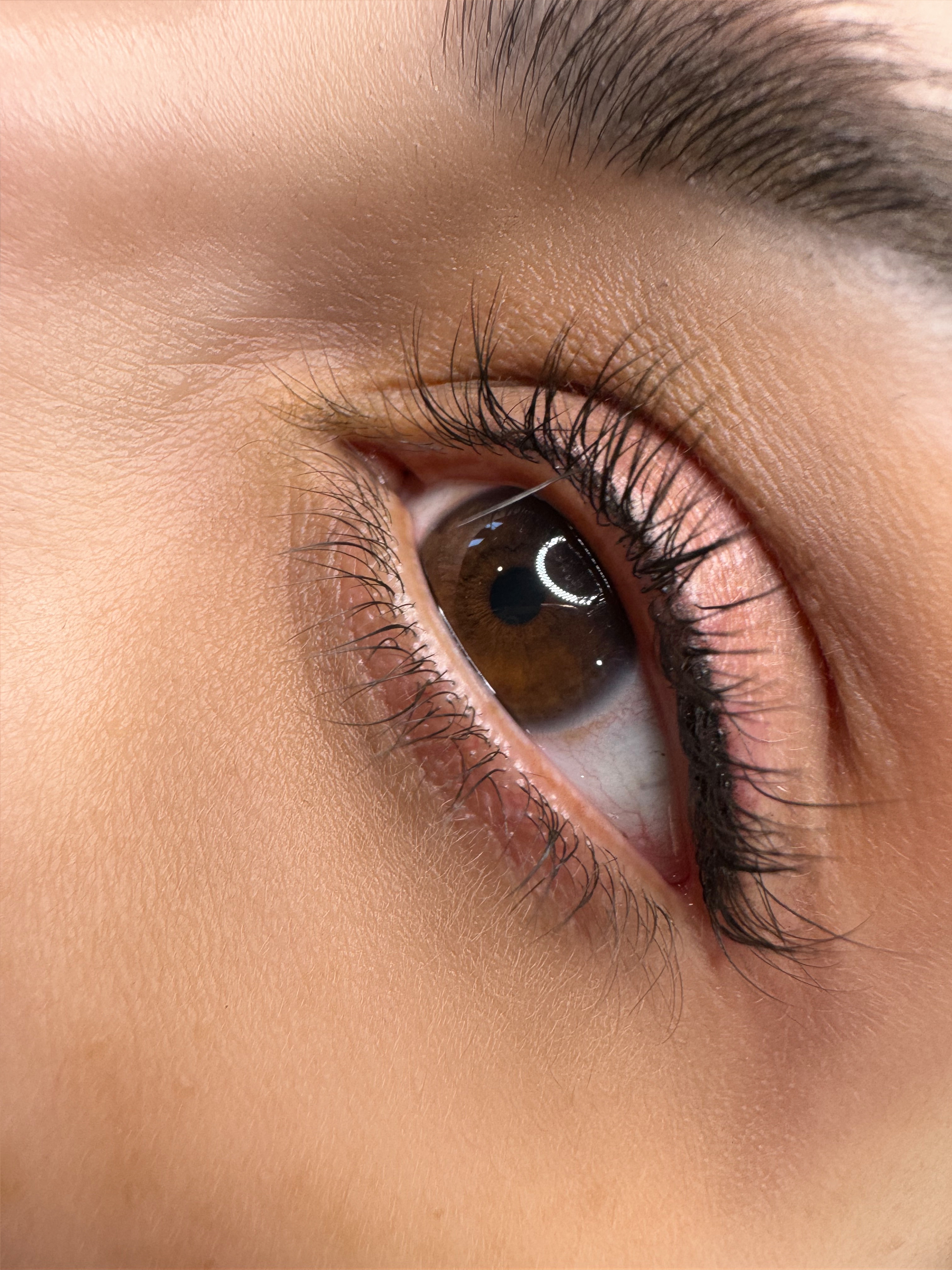 Liner healed result
