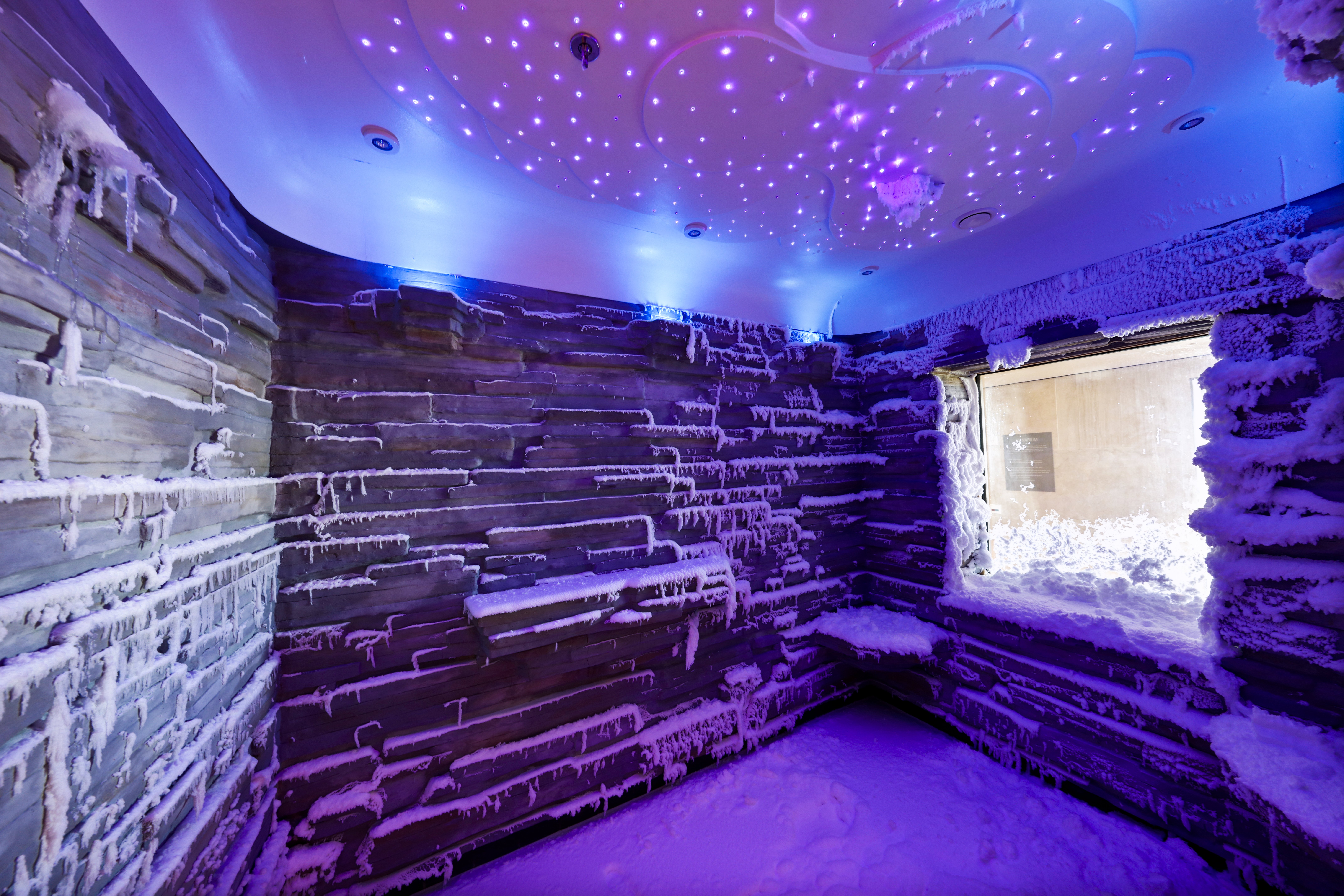 Ice Room in Thermal Suite at Mandara Spa