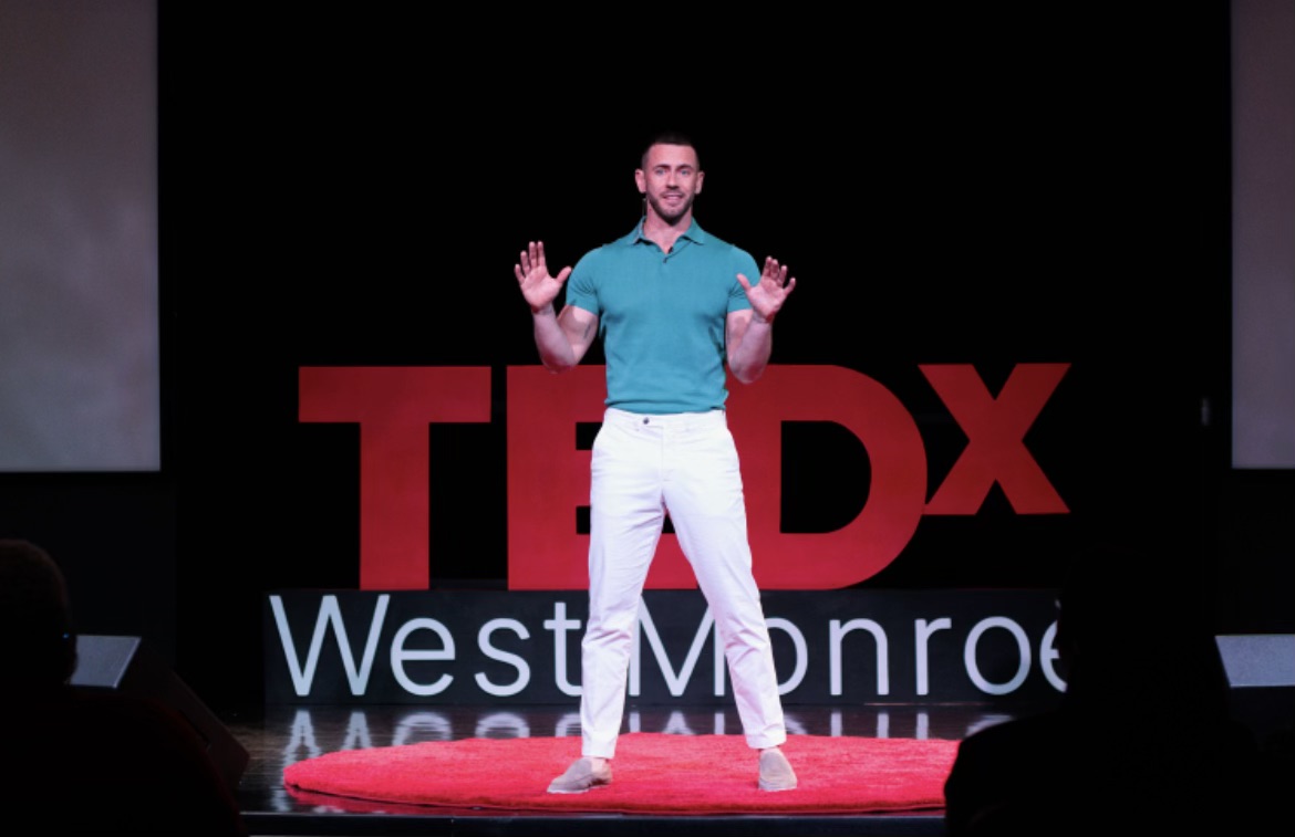 Jeremy speaking at TEDx