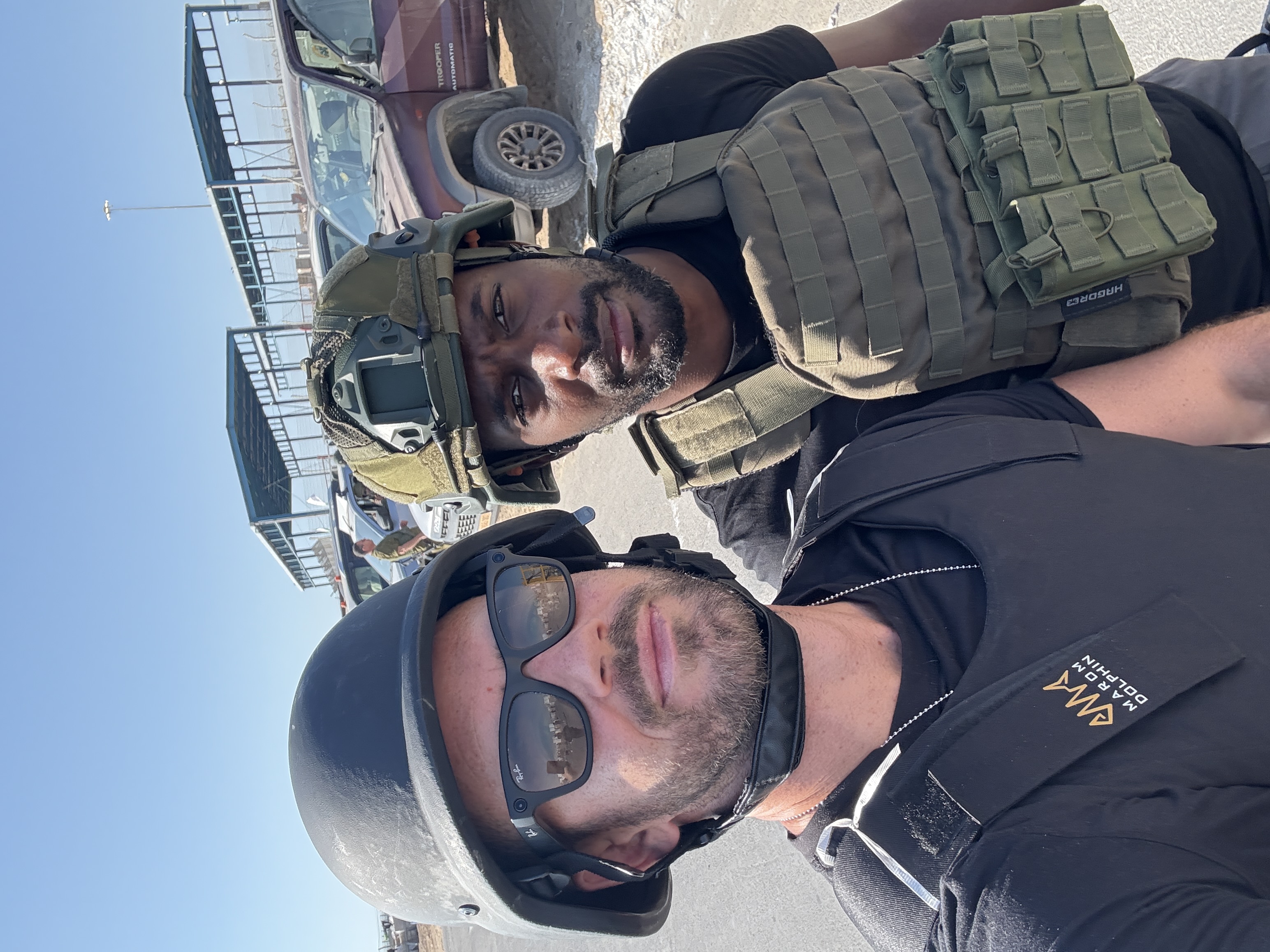 Jeremy with Xaviaer DuRousseau