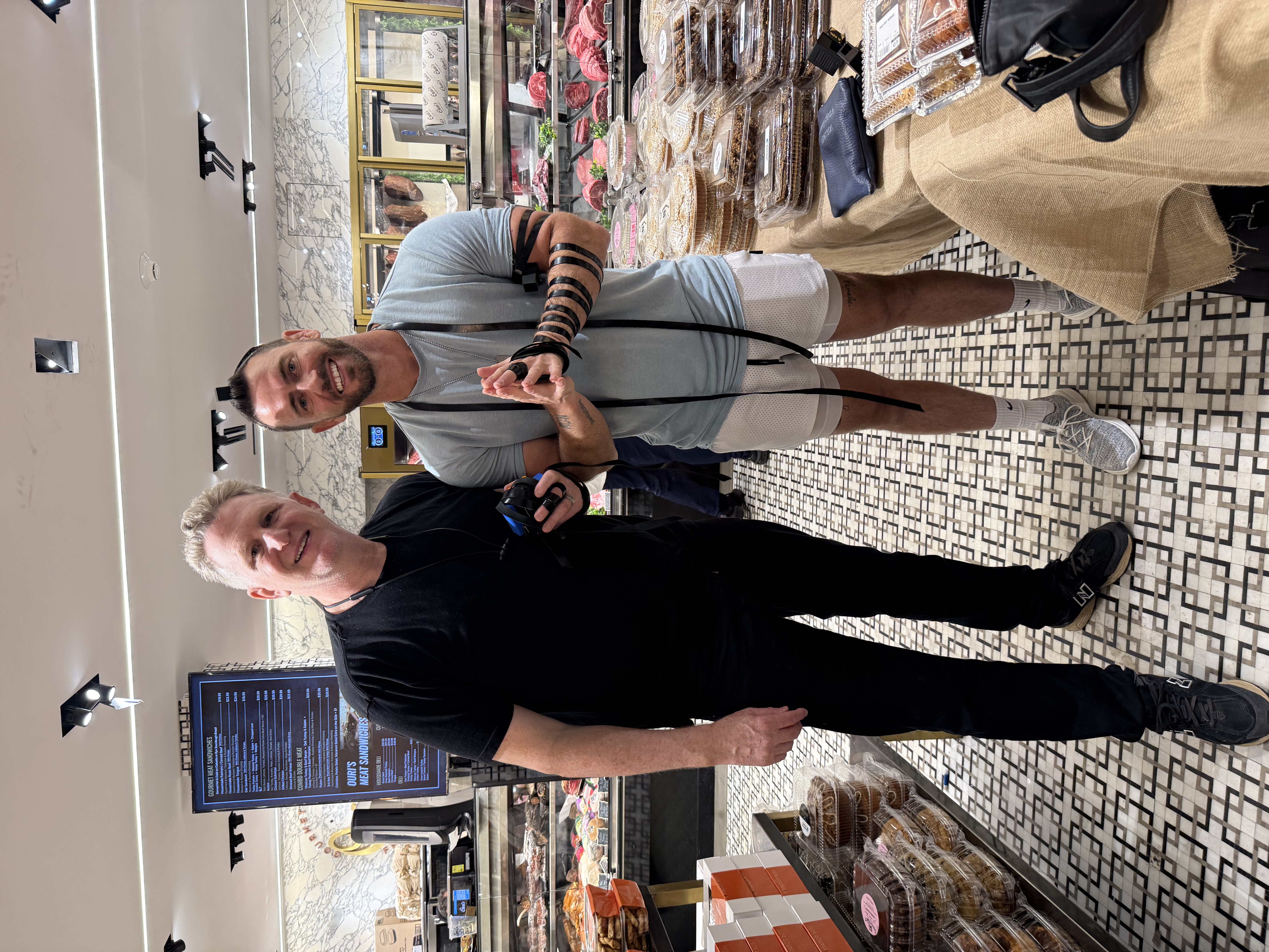 Jeremy with Michael Rapaport