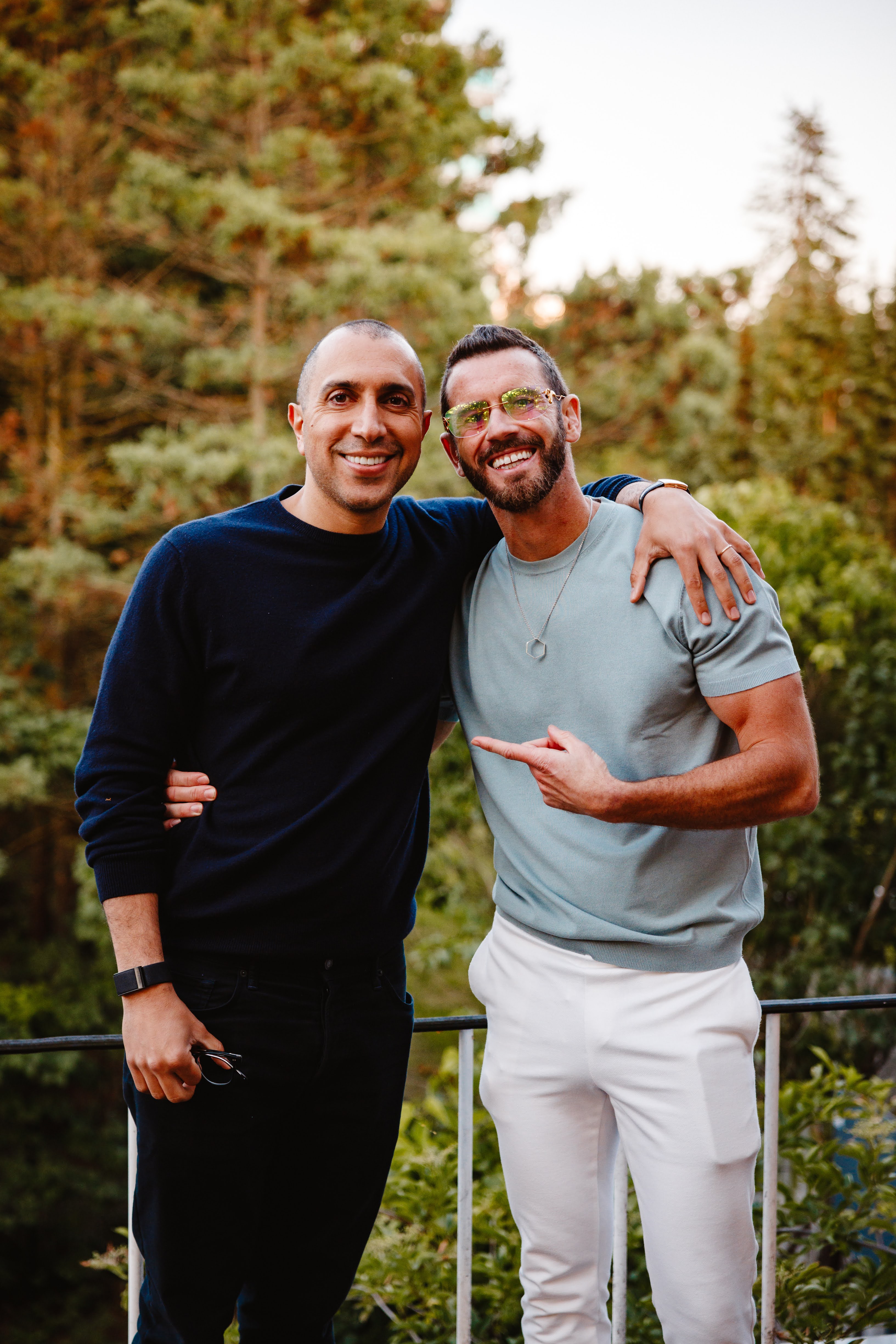 Jeremy with Sean Rad