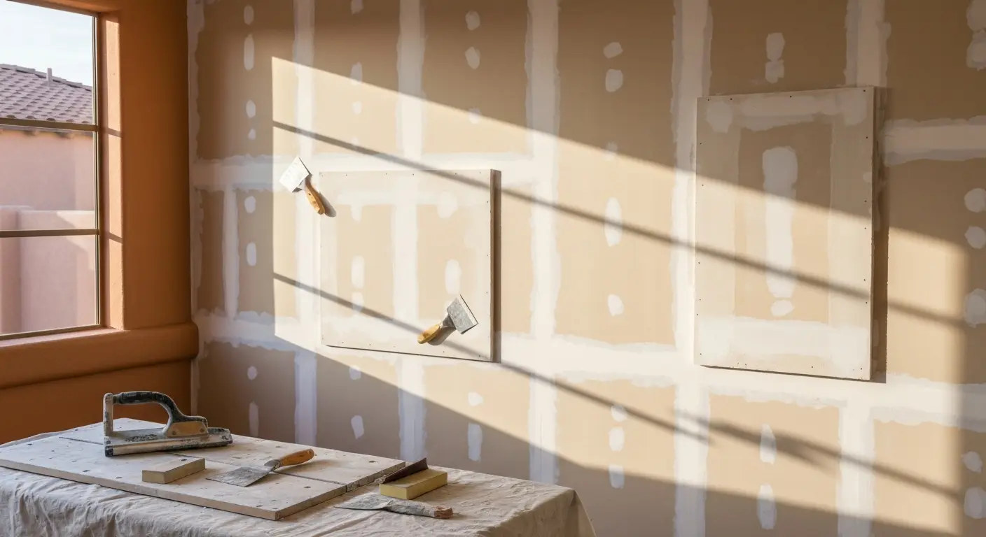 Drywall repair and prep