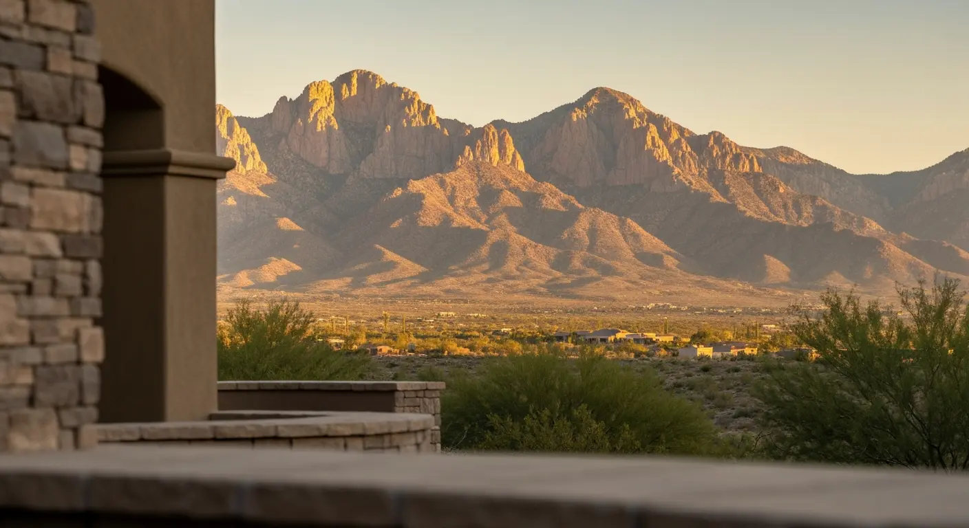 Mountain views and Catalina foothills in Oro Valley