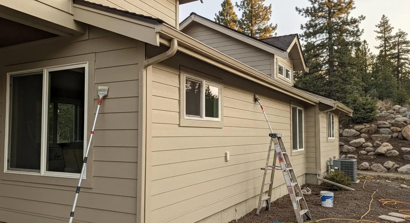 Exterior house painting