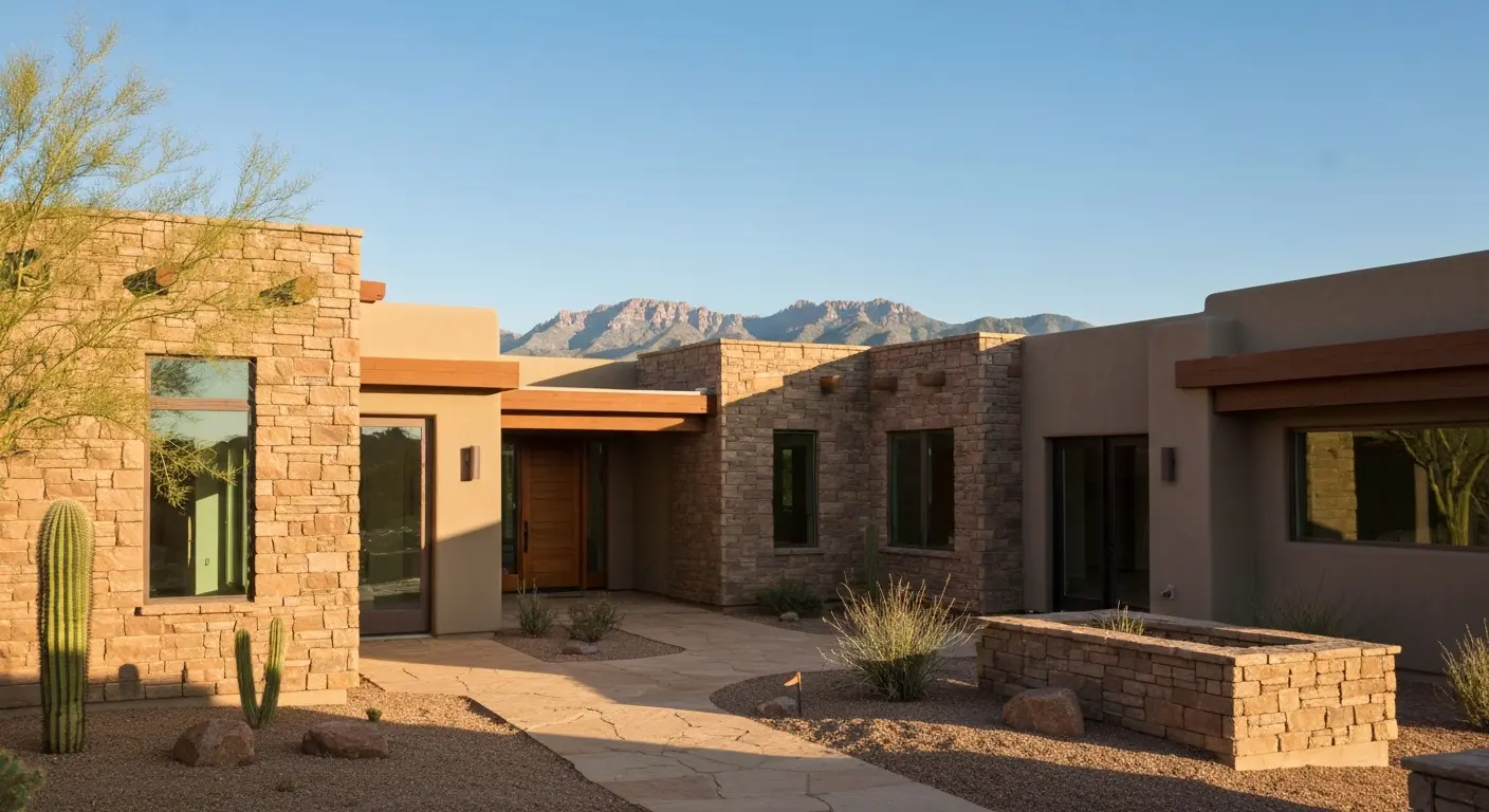 New custom home construction in Oro Valley