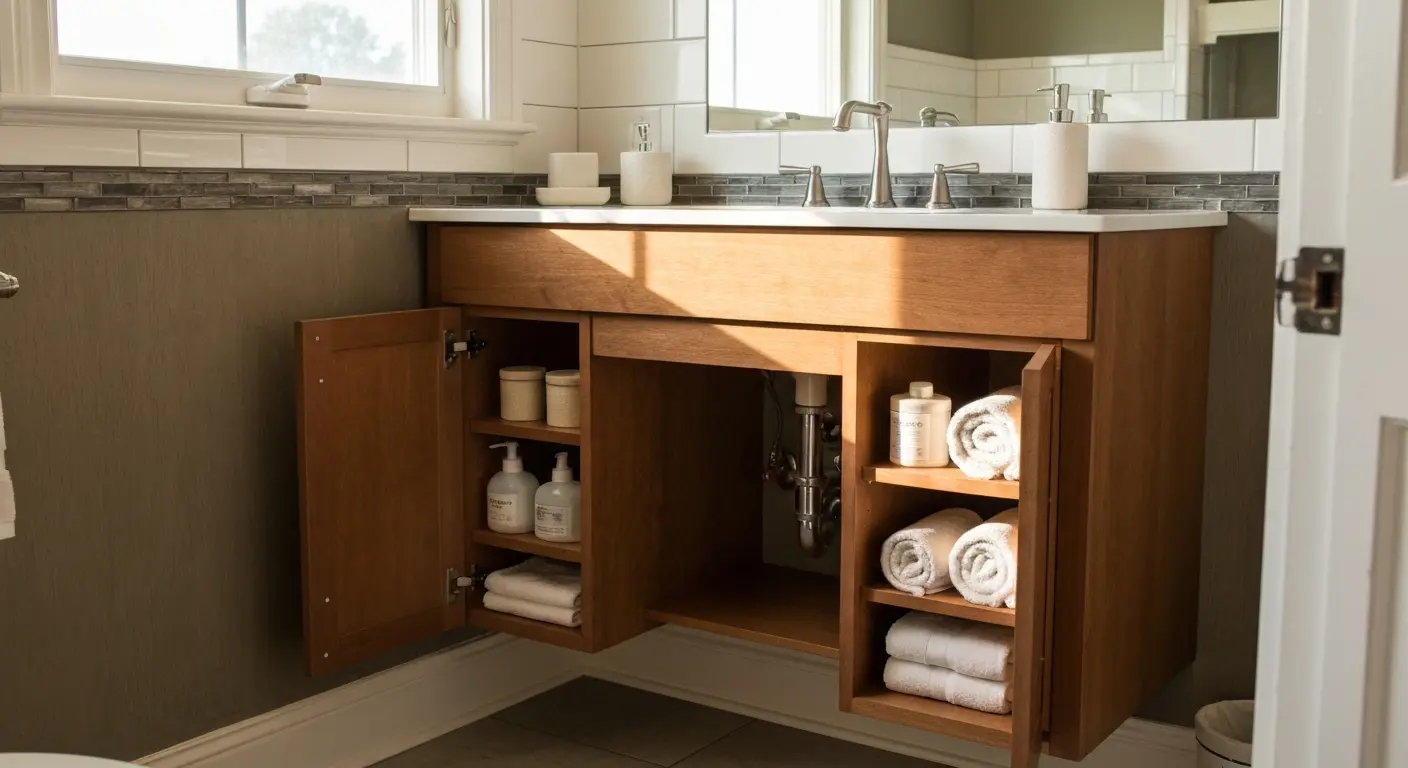 Custom bathroom vanity