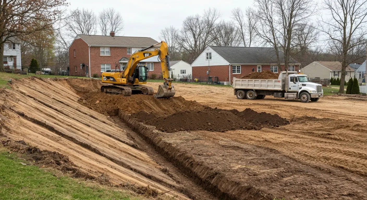 Excavation and grading