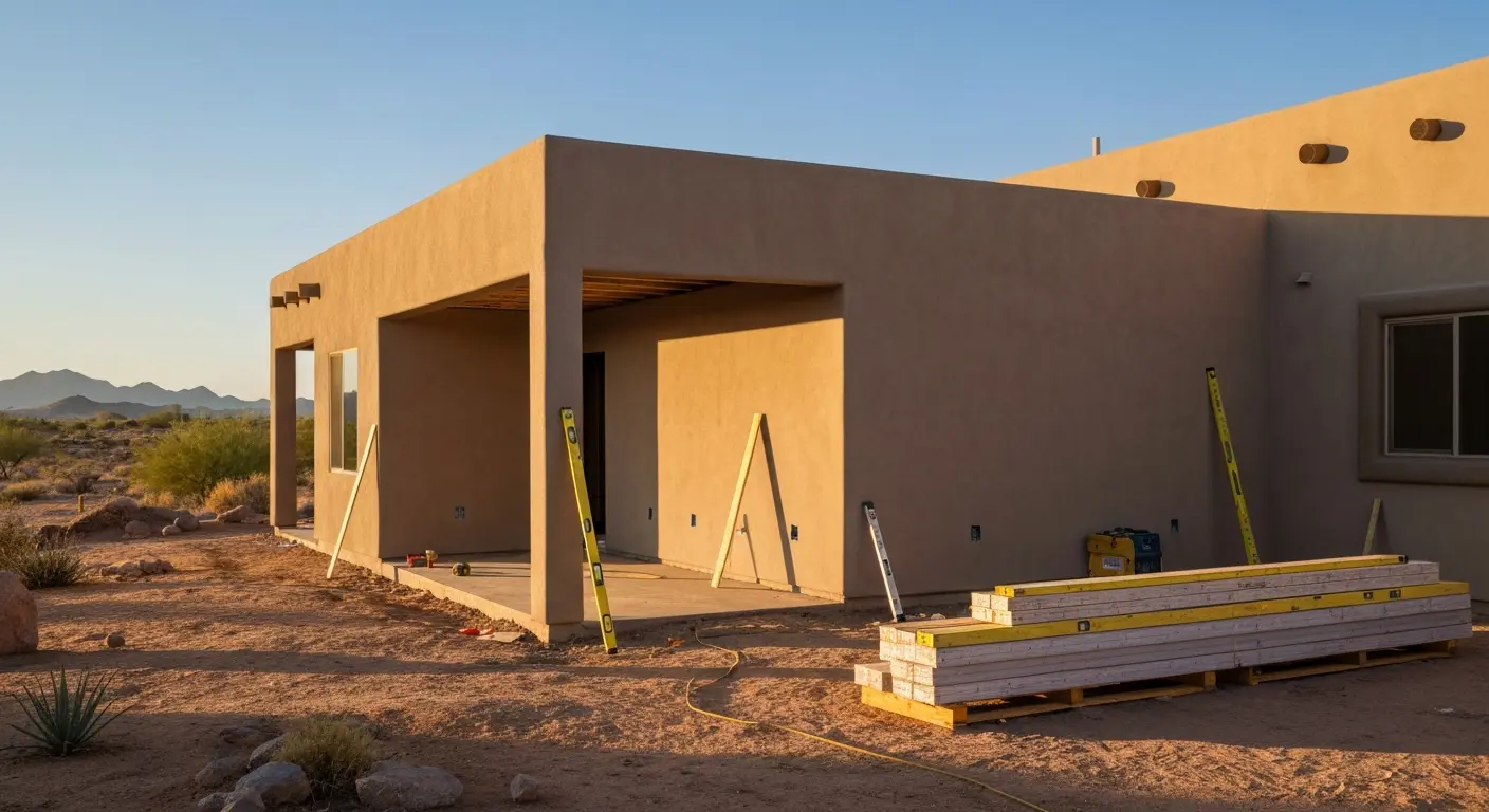 Home addition construction