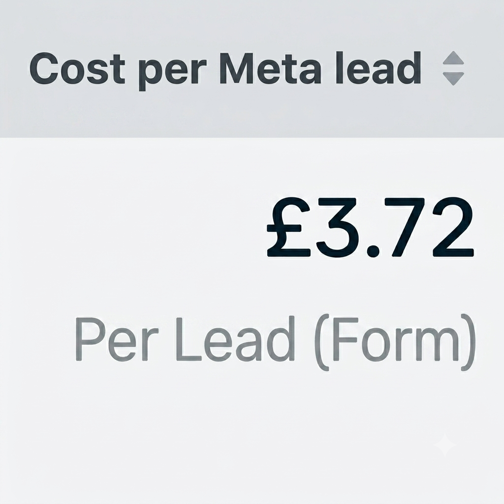 Client Campaign £3.72 Cost per Lead