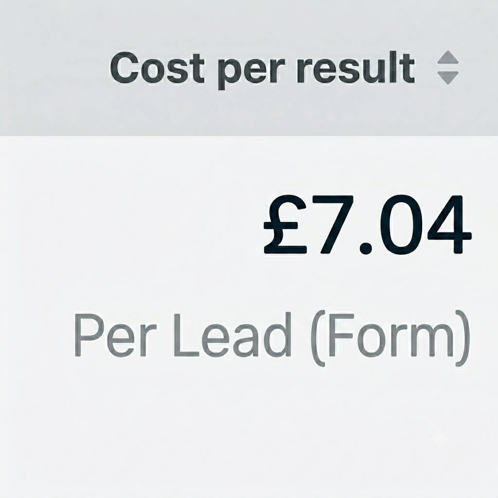 Client Campaign £7.04 Cost per Lead