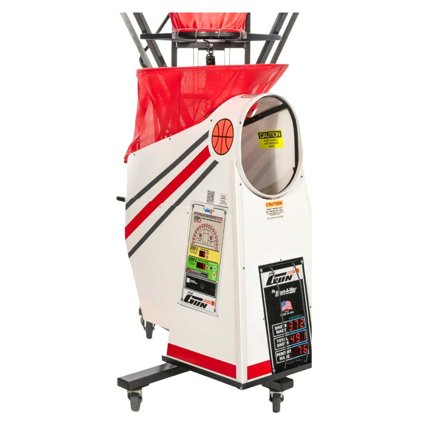 The Gun by Shoot-A-Way shooting machine