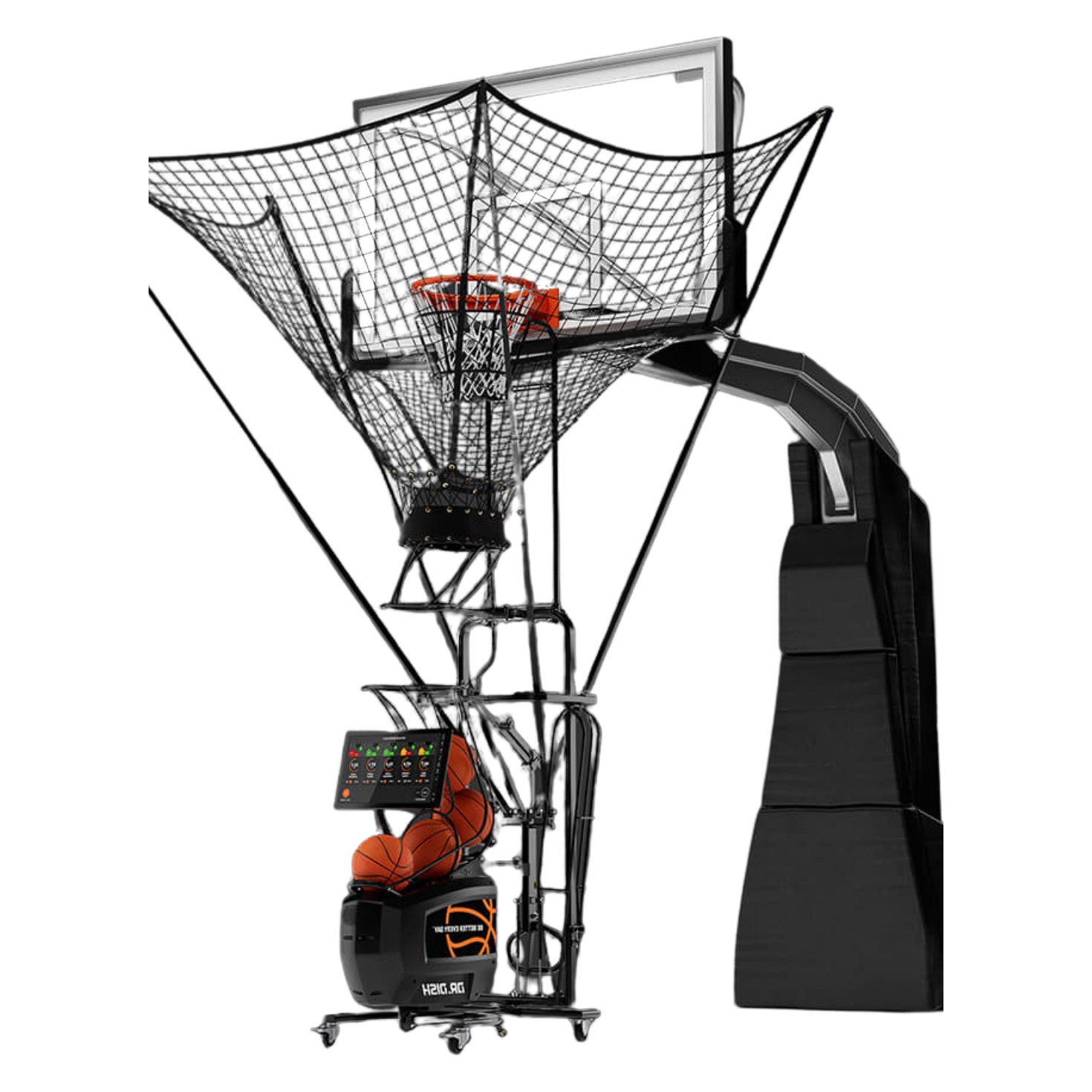Dr. Dish shooting machine