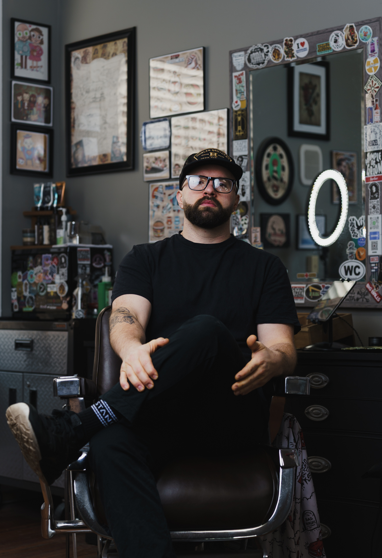 Devine St. Barbers portrait