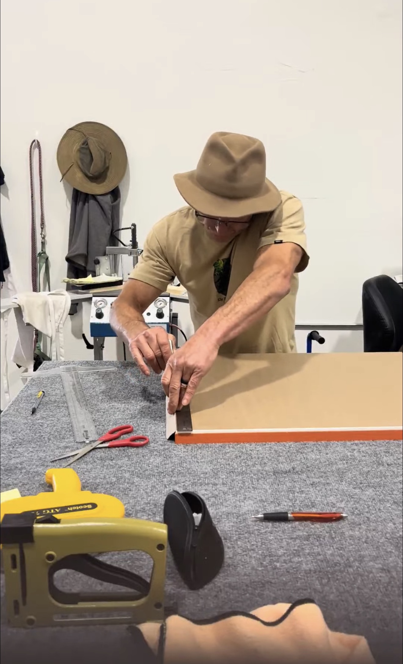 “custom framing process preserving artwork with museum quality materials”