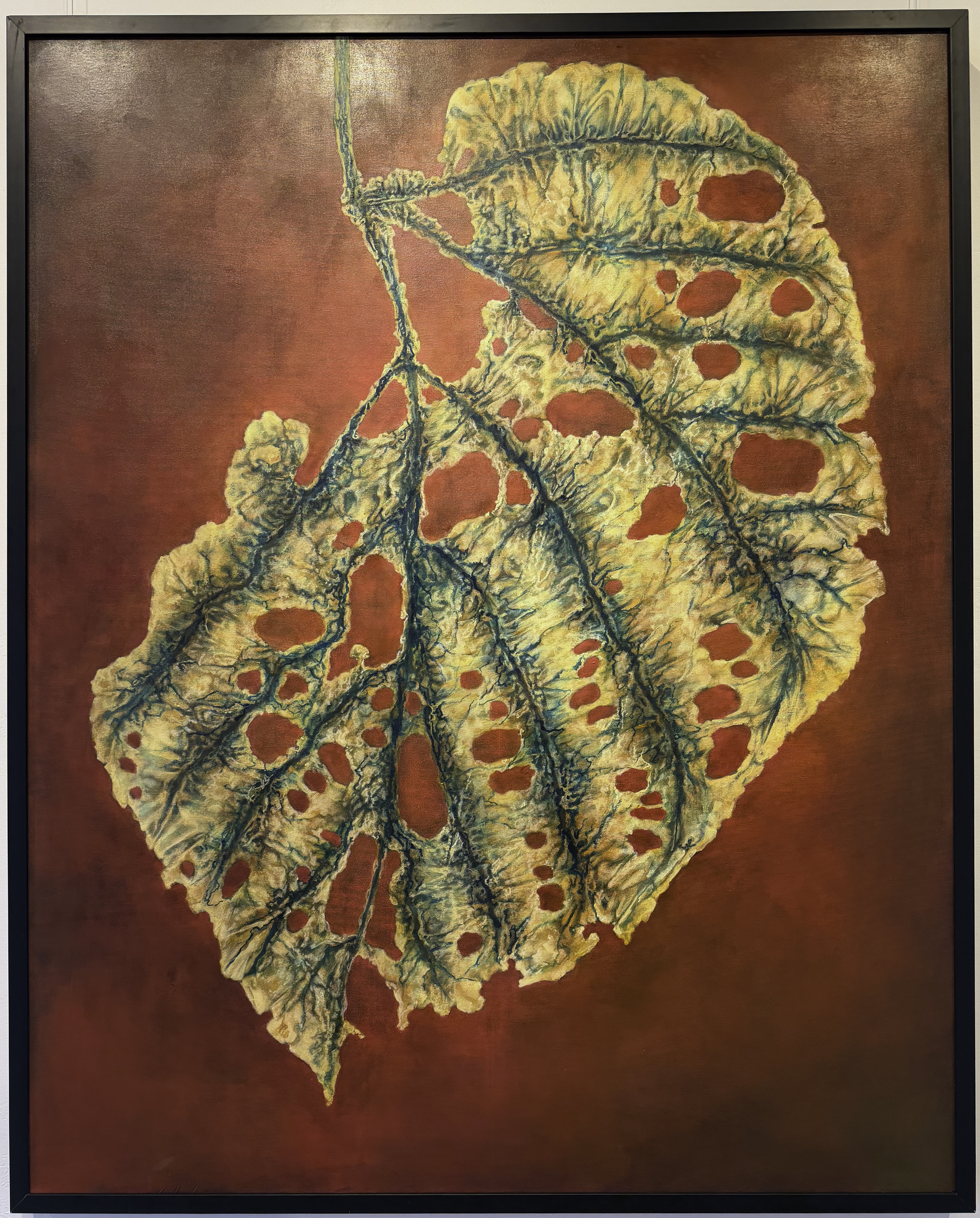 leo bratenas piece Veins of the Watershed at create gallery and frames in garden city idaho