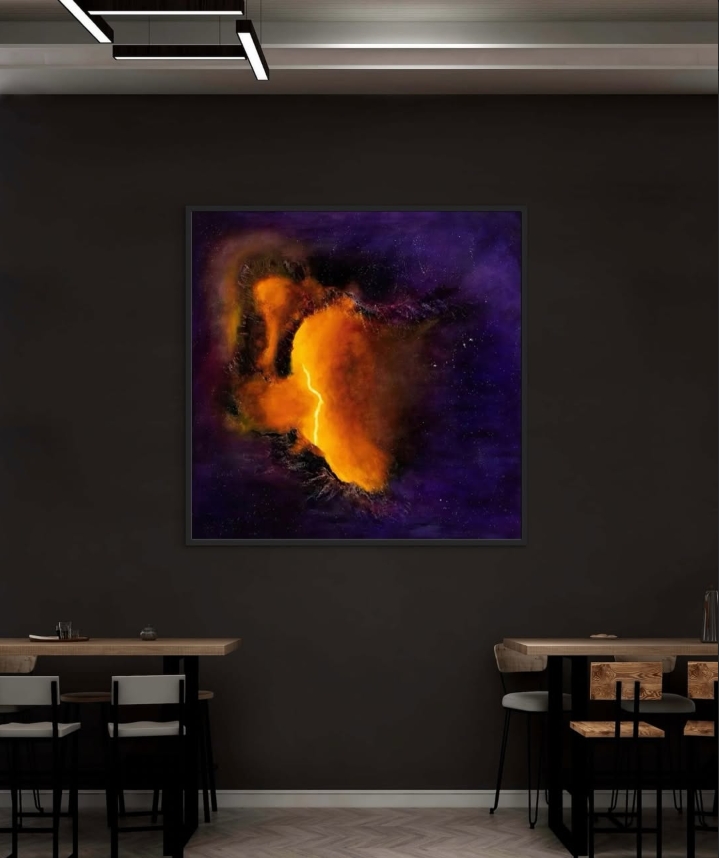 create gallery and frames Spark of Hope by Javier Moreno