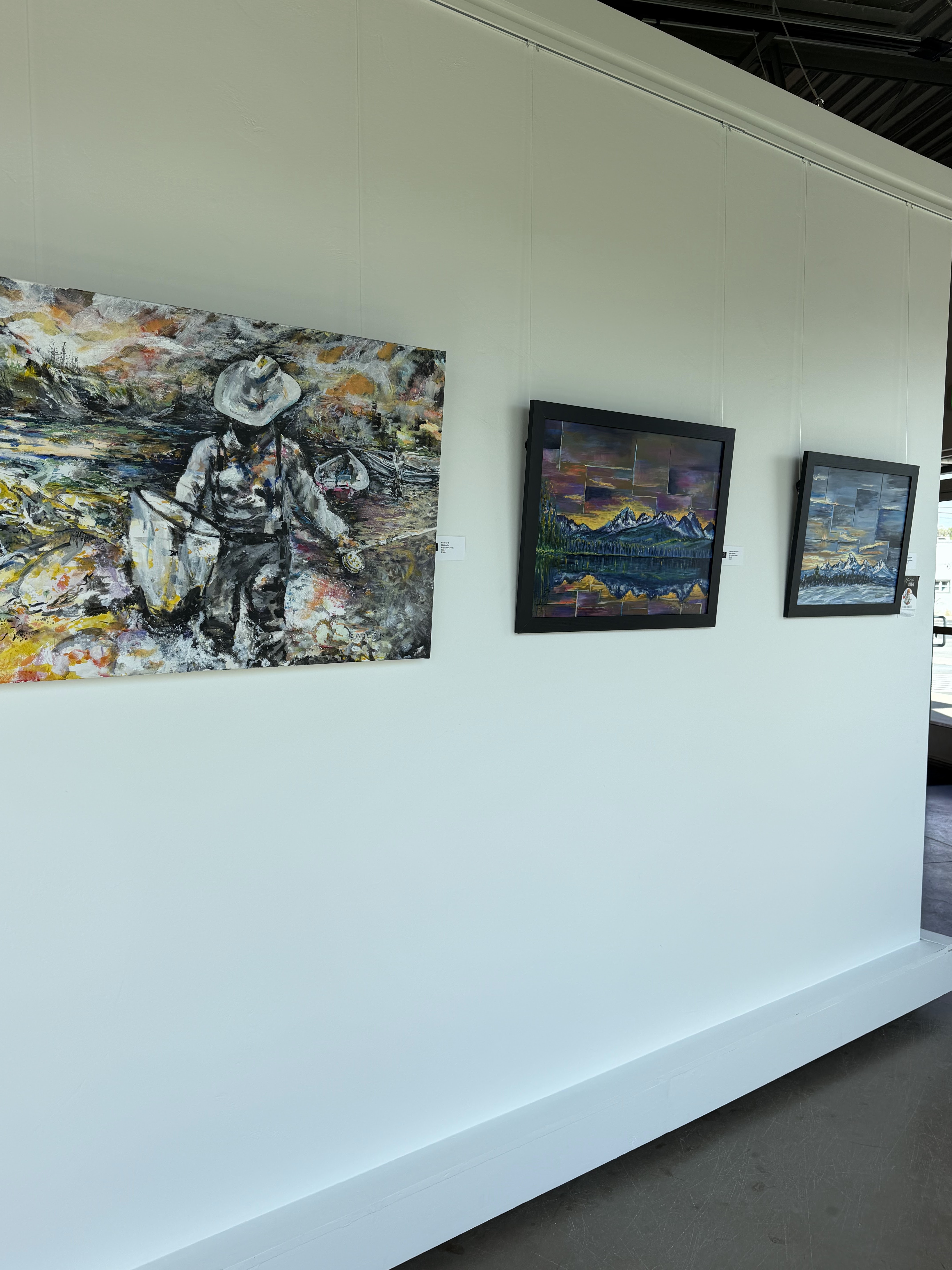 american perspective exhibition by create gallery and frames in garden city idaho celebrating 250 years of america 