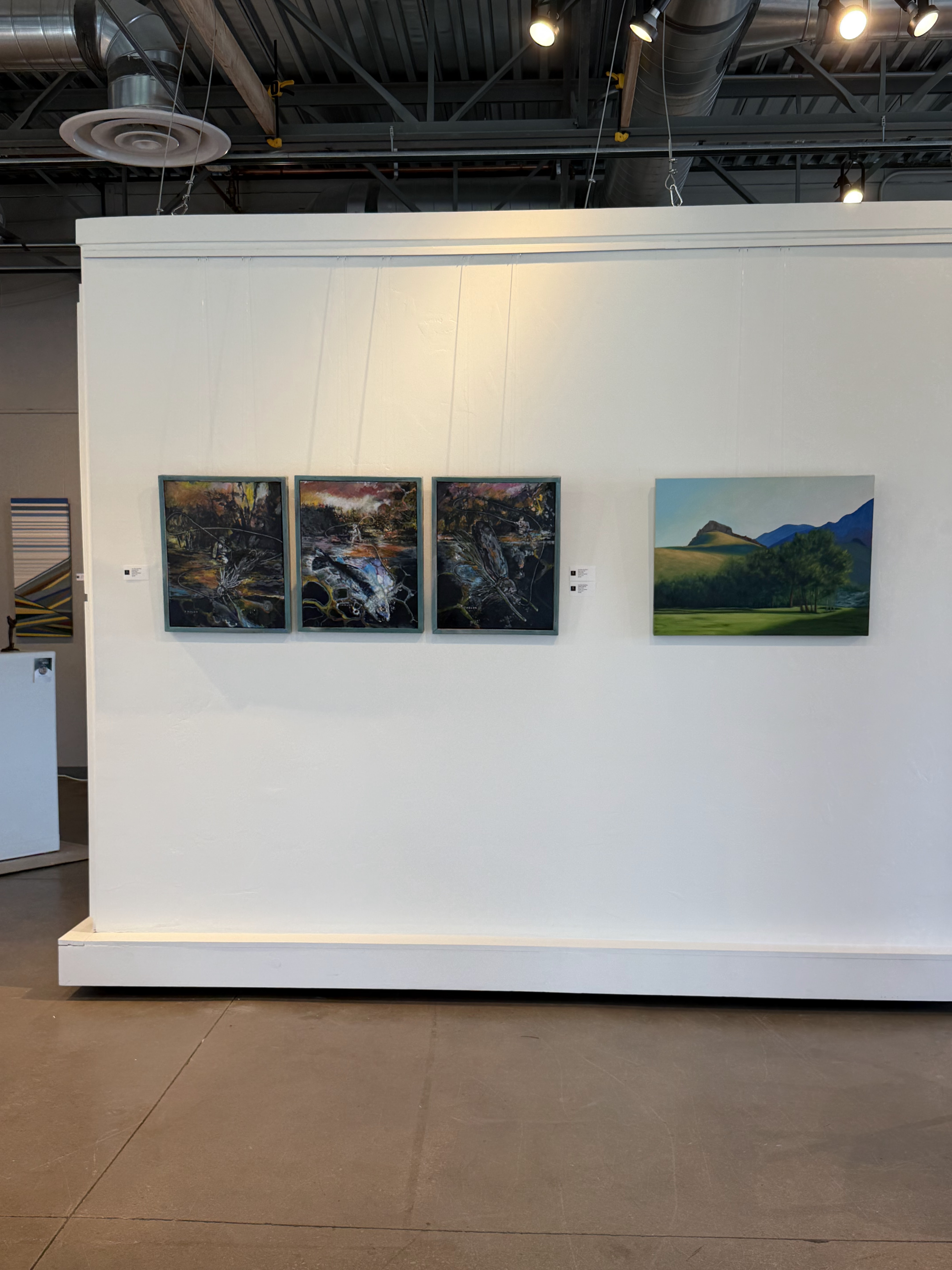 american perspective exhibition at create gallery and frames in garden city idaho celebrating 250 years of america