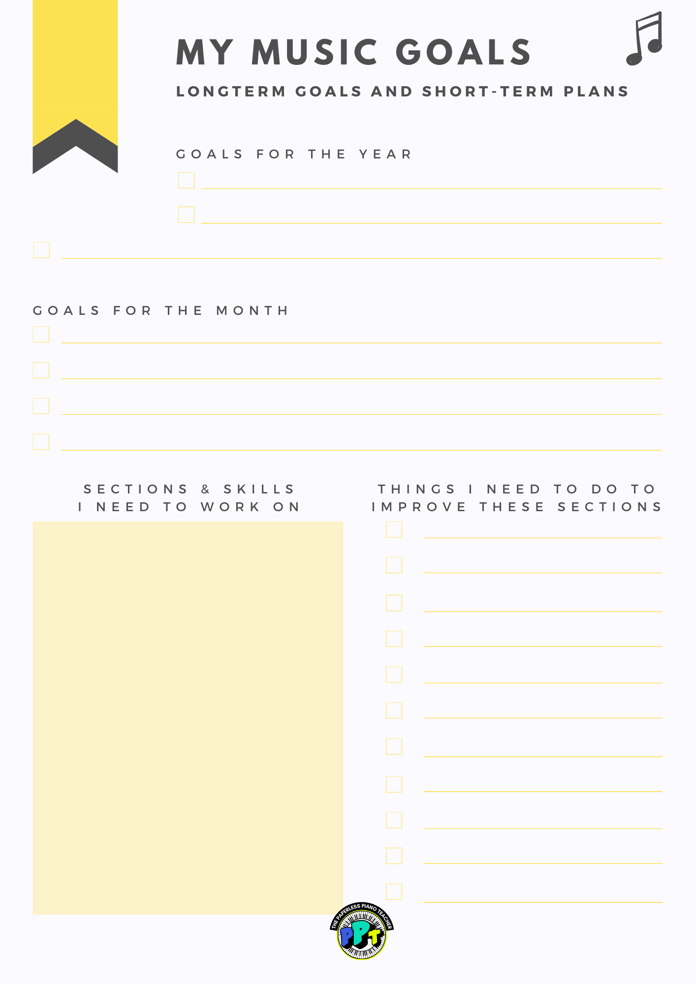 Lesson Goal Planning