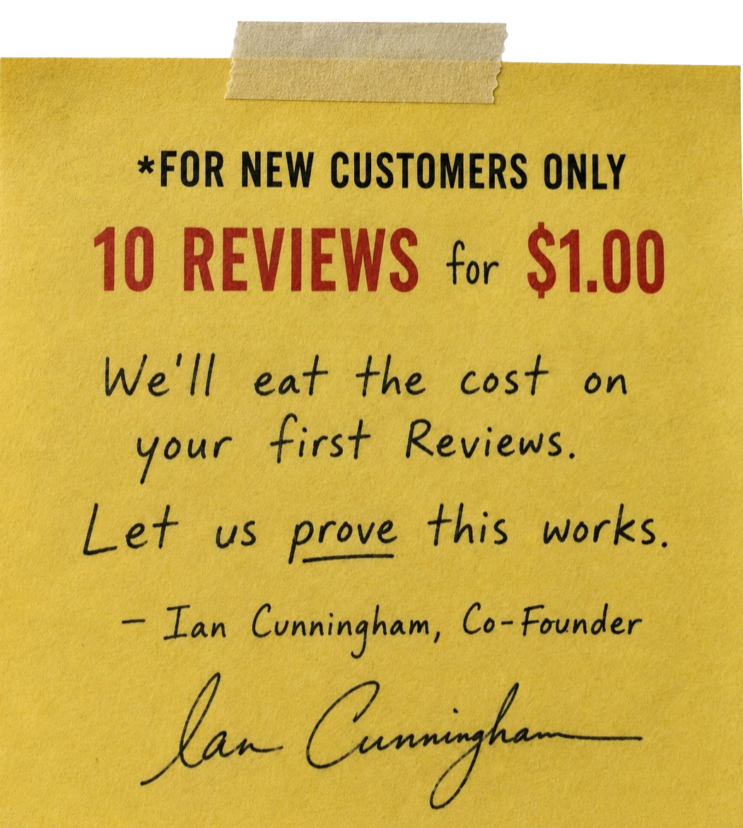 10 Reviews for $1.00 - For New Customers Only