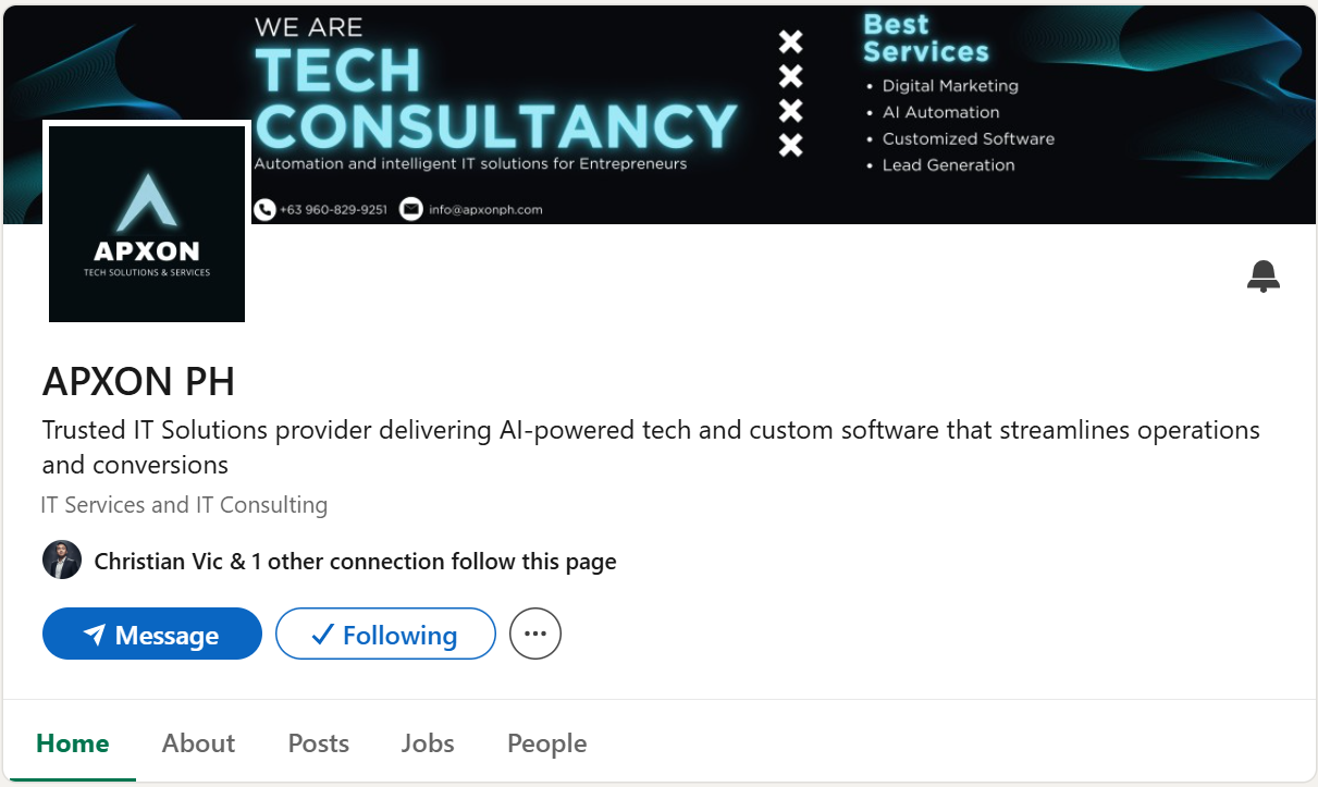 APXON — LinkedIn Profile Optimization