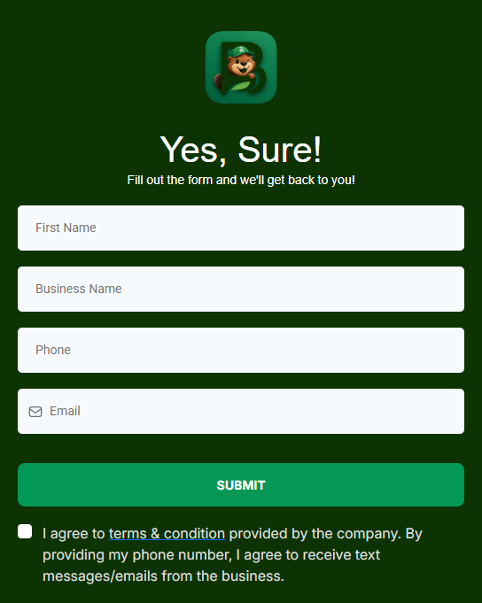 Sample Forms (GoHighLevel)