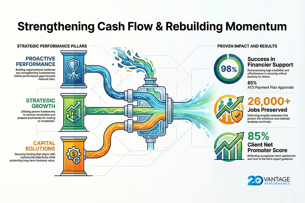 Strengthening Cashflow, rebuilding momentum