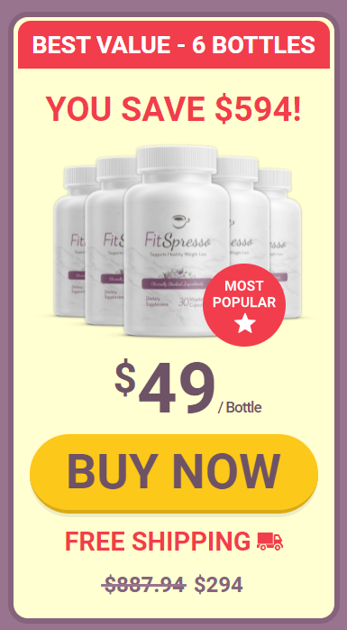 Buy FitSpresso 6 Bottle