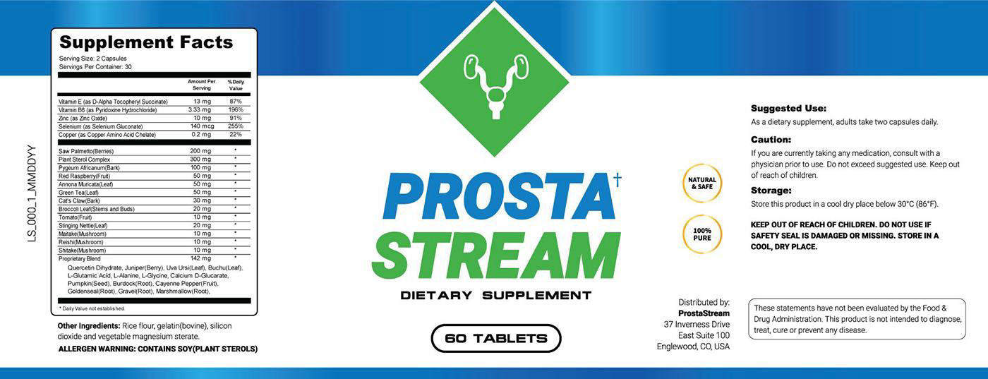 Prostastream Supplement Ingredients