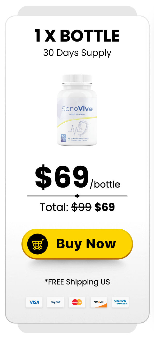 Buy SonoVive 1 Bottle