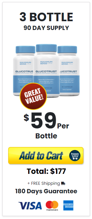 Buy glucotrust 3 Bottle