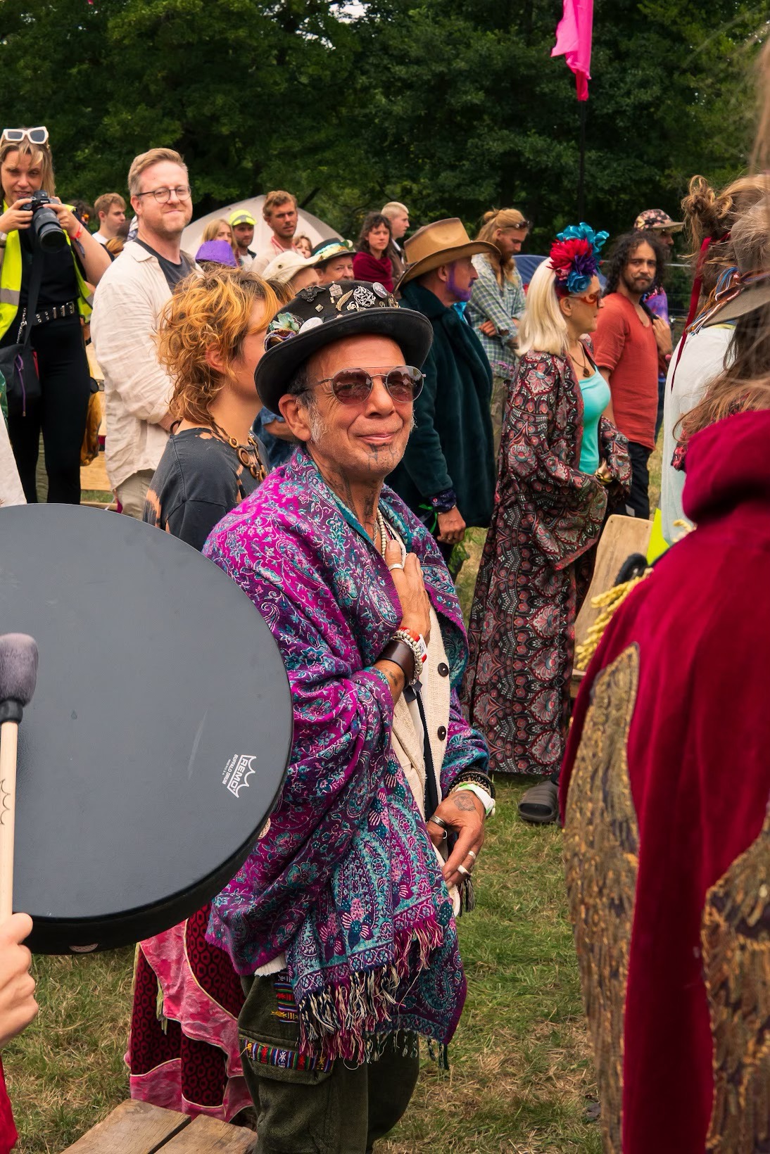 A Creuynni community gathering, people connecting and supporting one another