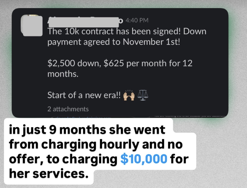 Client result