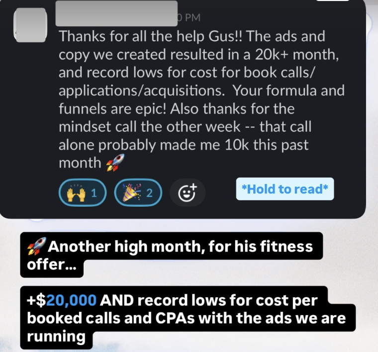 Client result