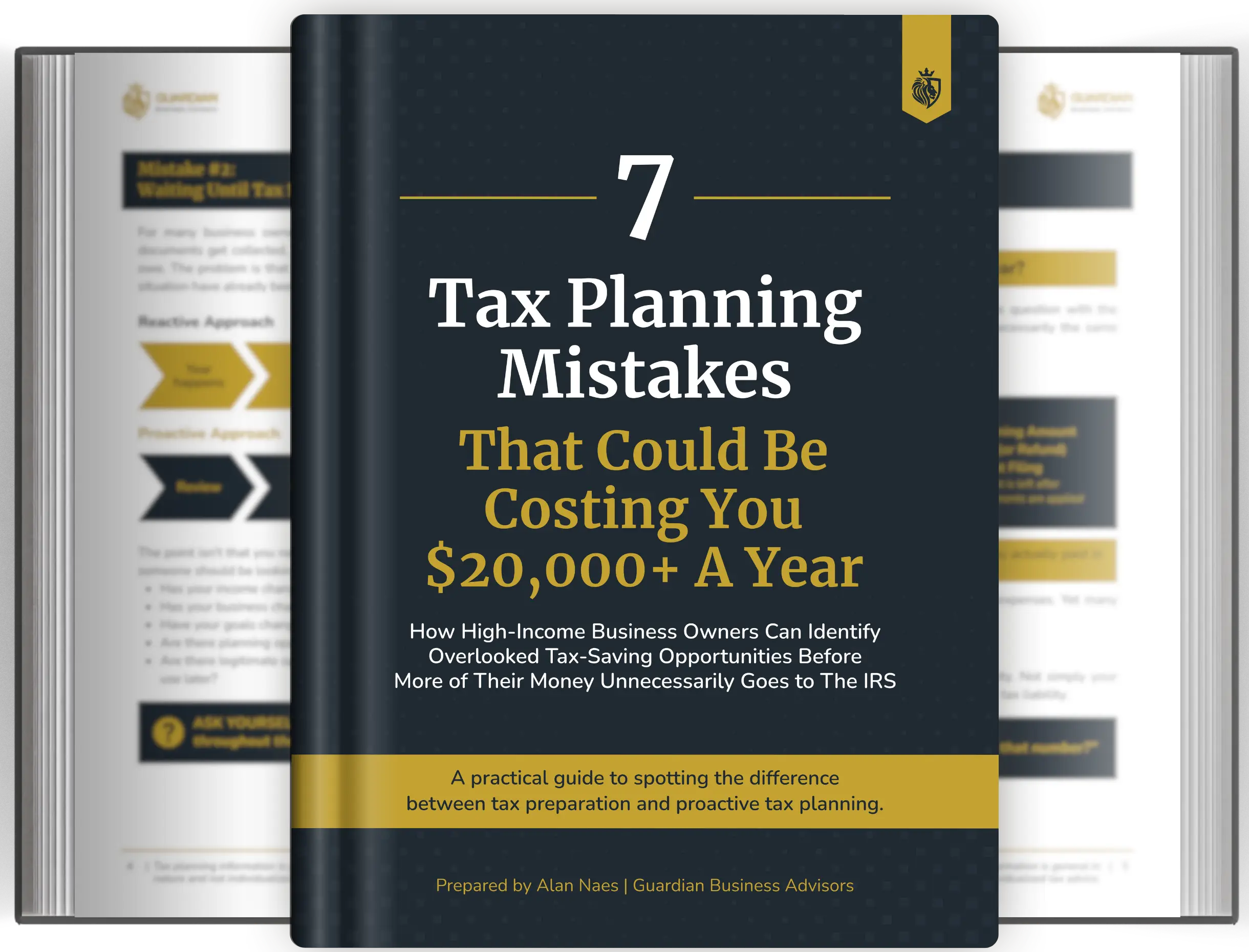 7 Tax Planning Mistakes Book Cover