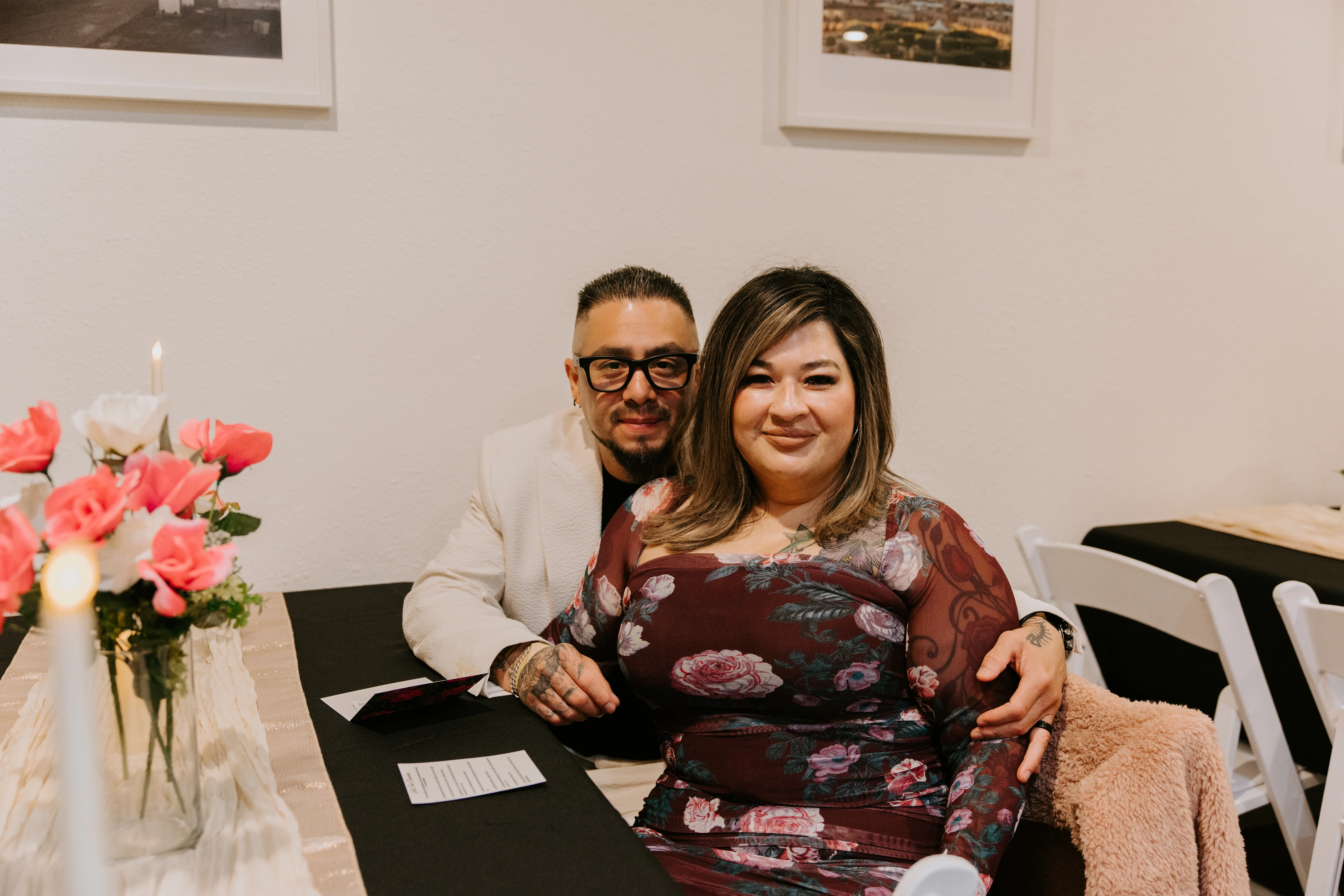 Joyful couple at a Devoted Marriage event