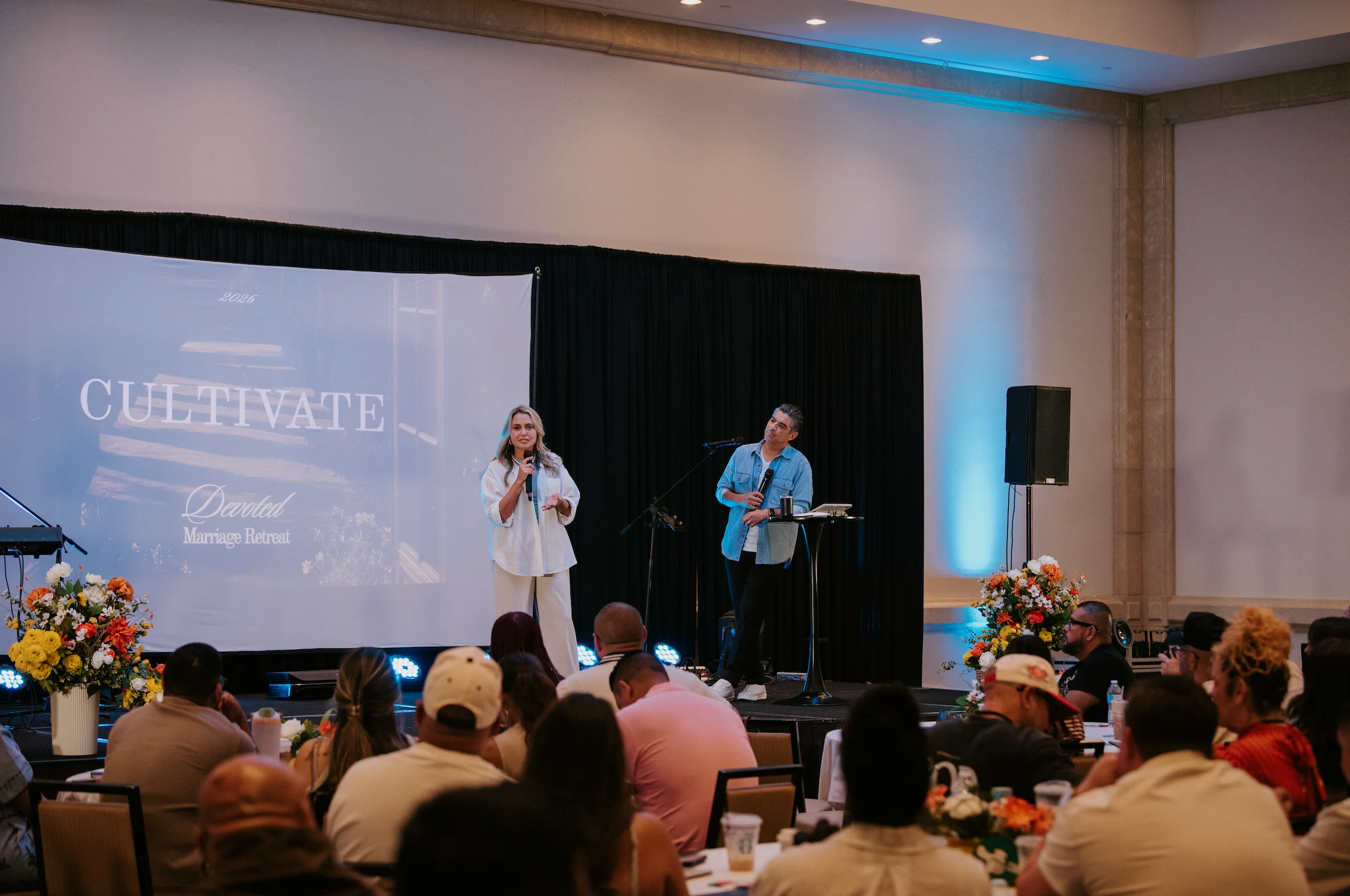Teaching at the Devoted Marriage Retreat