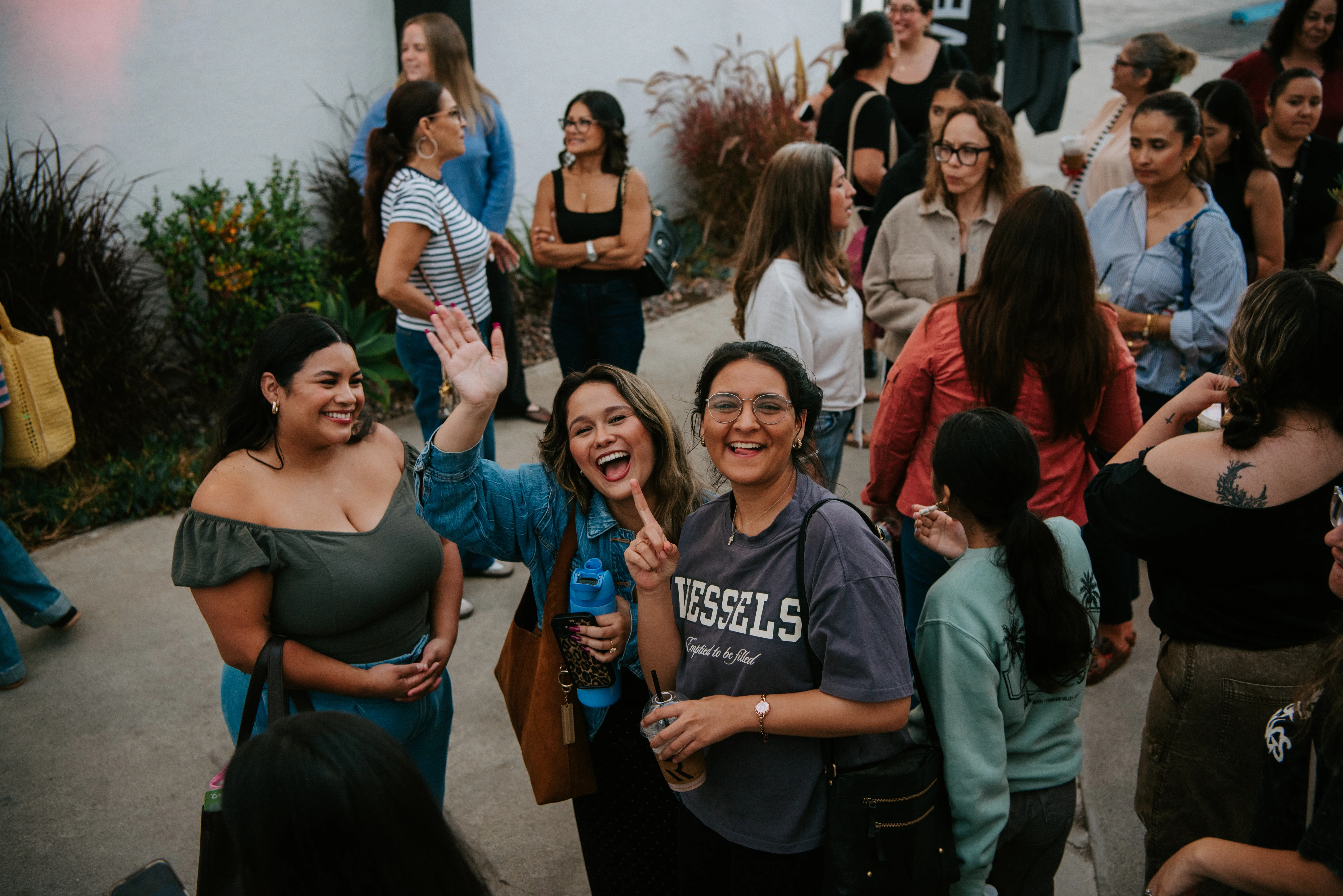 Women connecting at a Radiant Girls gathering