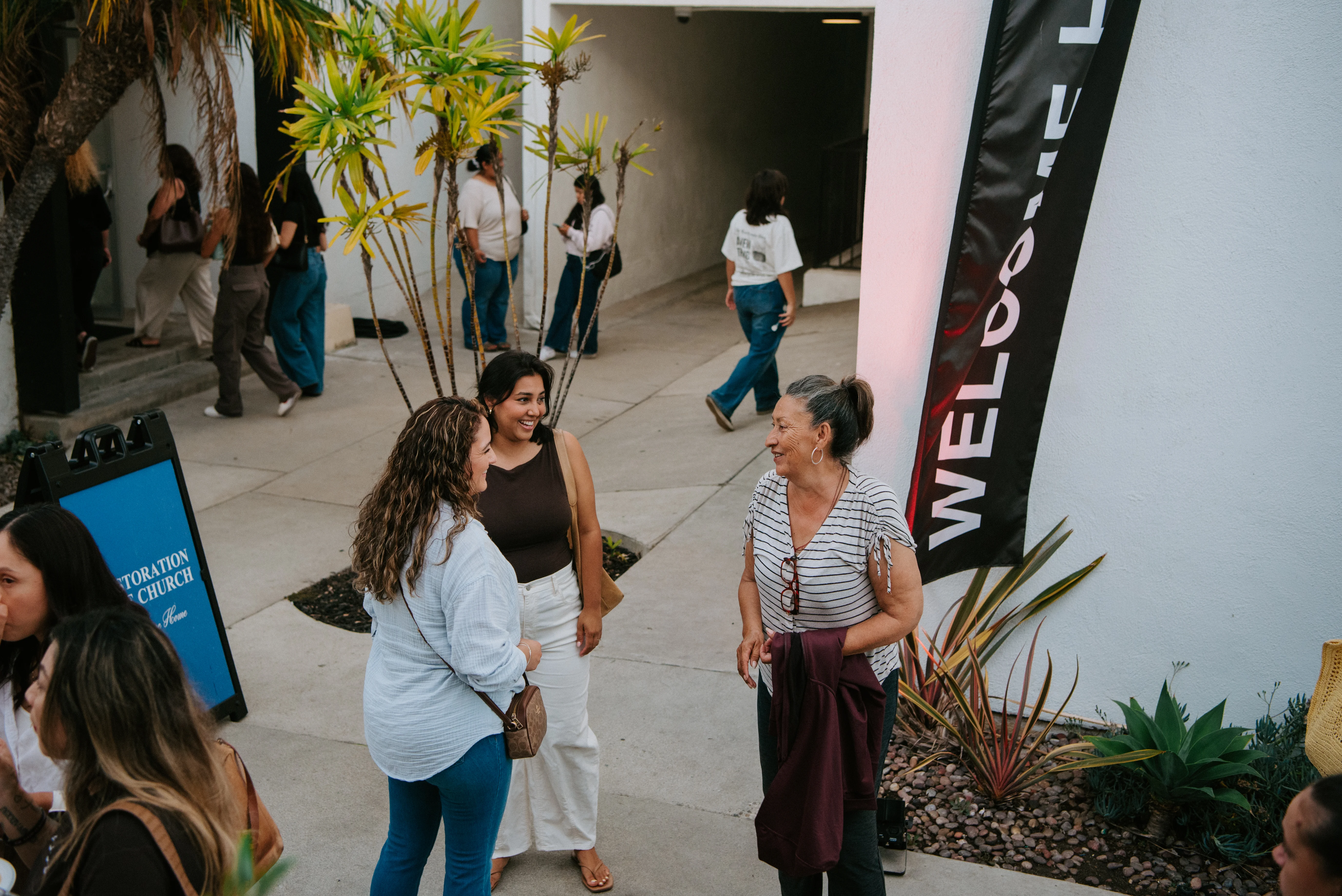 Women building friendships at Radiant Girls