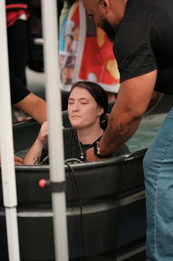 Baptism at Restoration Life Georgia